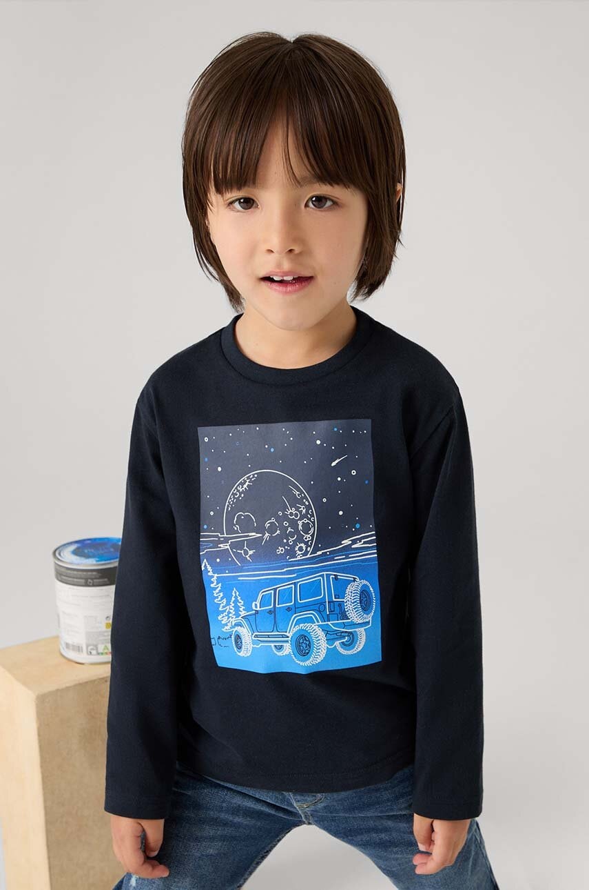 Mayoral longsleeve din bumbac pentru copii cu imprimeu, 4057