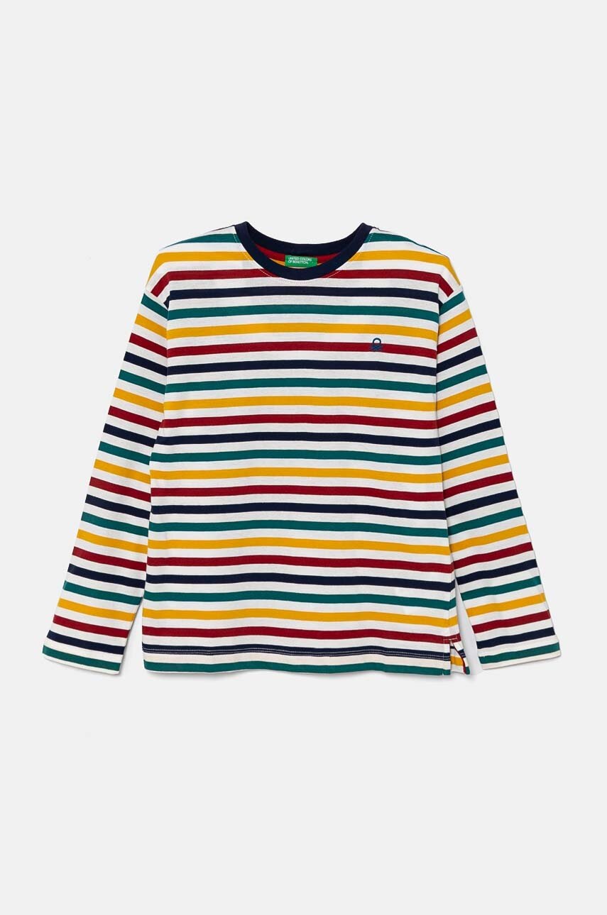 

Детска блуза с дълги ръкави United Colors of Benetton с десен 3GZ3C10JW, Многоцветен