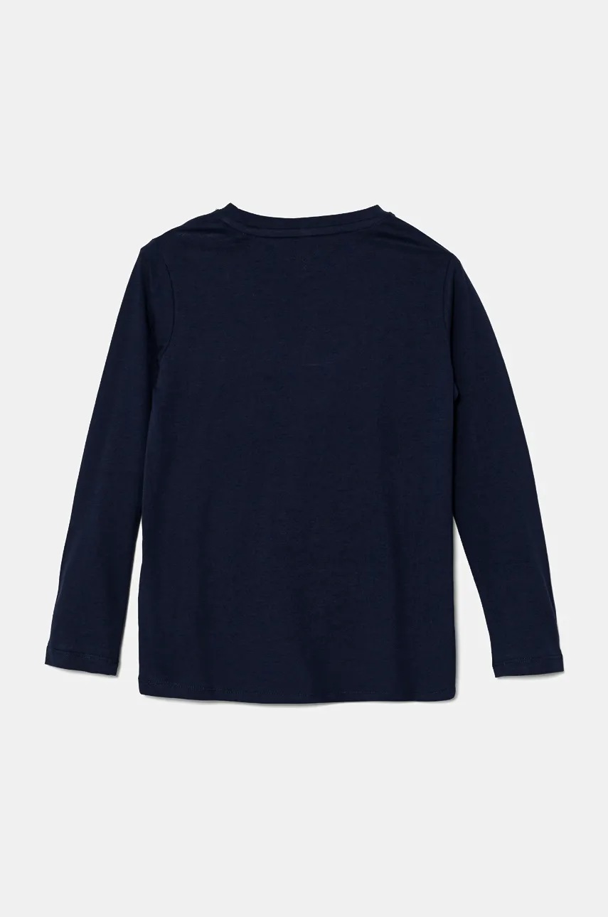 Детский лонгслив Pepe Jeans BALEY LS цвет синий с принтом PB503911 Детский лонгслив Pepe Jeans BALEY LS цвет синий с принтом PB503911
