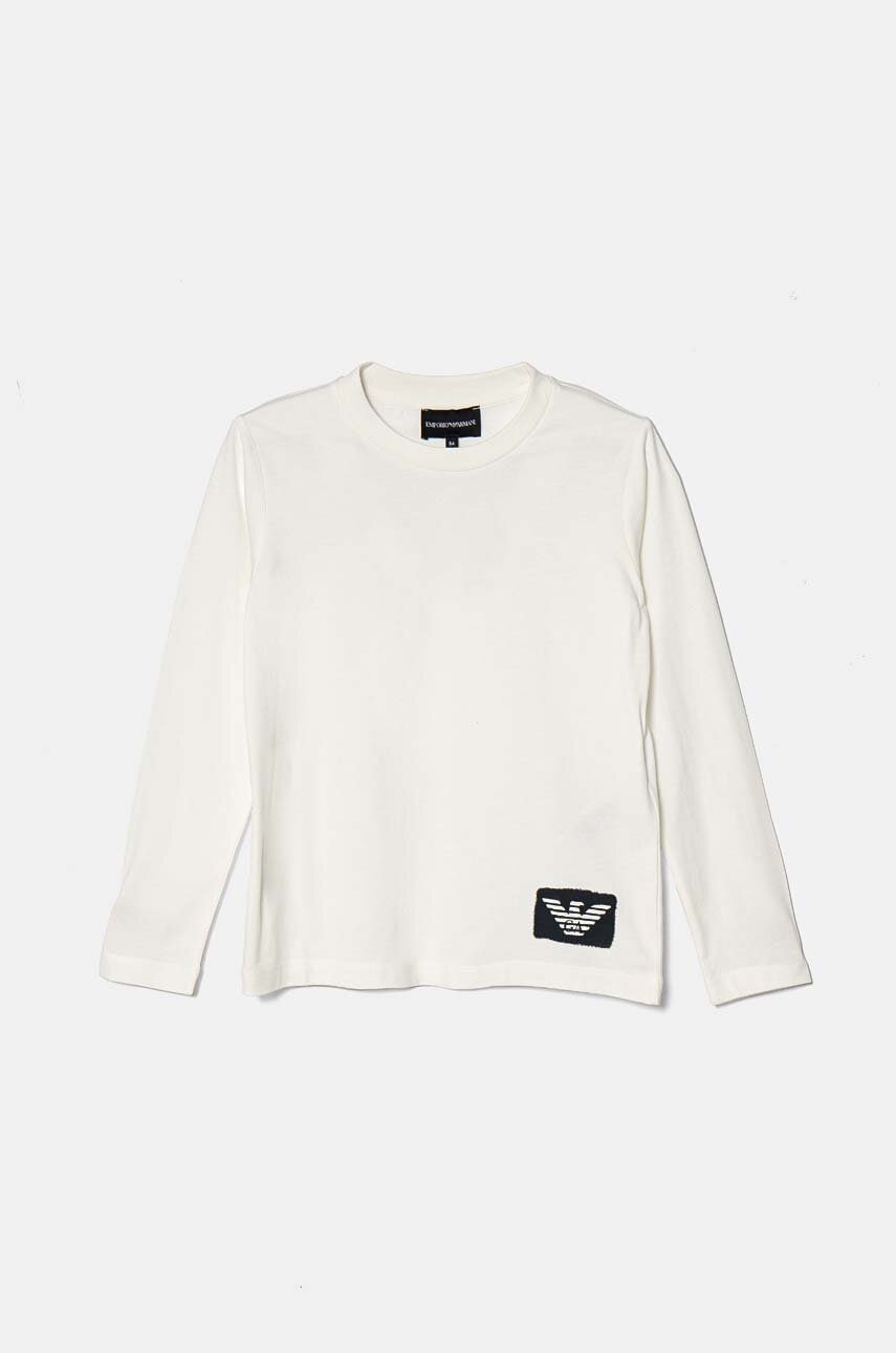 Дитячий бавовняний лонгслів Emporio Armani в Сумах Дитячий бавовняний лонгслів Emporio Armani в Сумах