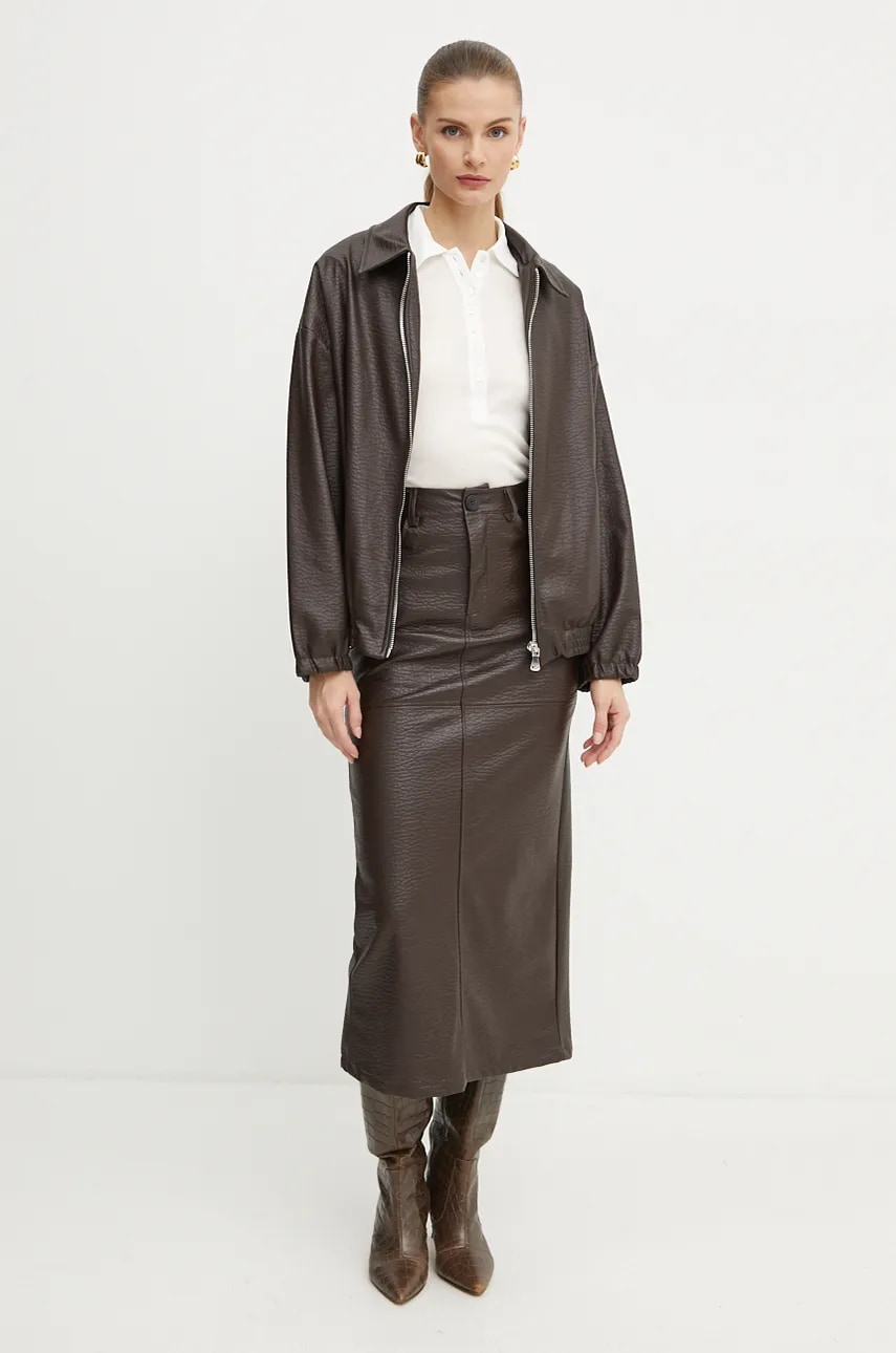 Хлопковый лонгслив Pinko цвет бежевый 104225 A24T Хлопковый лонгслив Pinko цвет бежевый 104225 A24T
