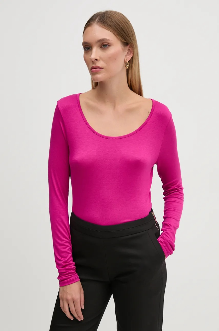

Тениска United Colors of Benetton в розово 3Z12D1080, Розов