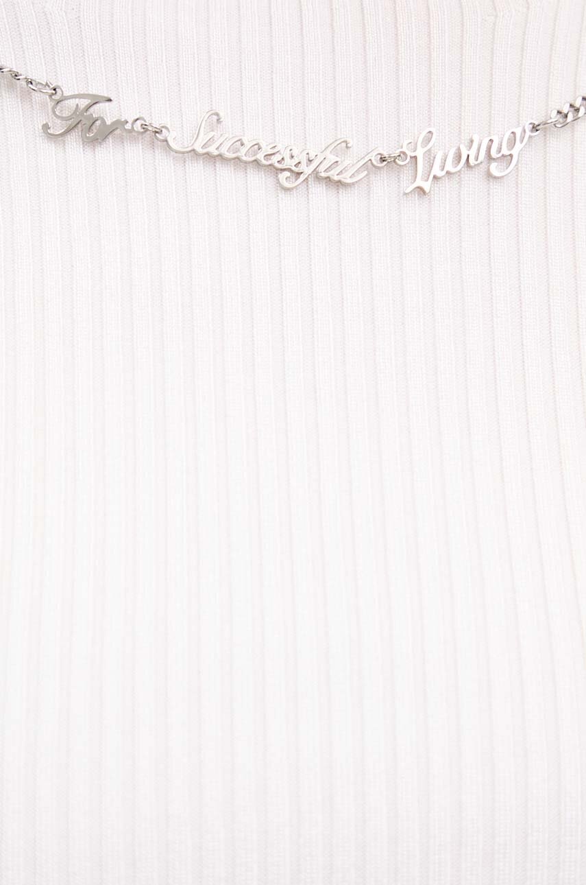 Longsleeve Diesel M-ALEA χρώμα: άσπρο, A14314.0KMAT φωτογραφία