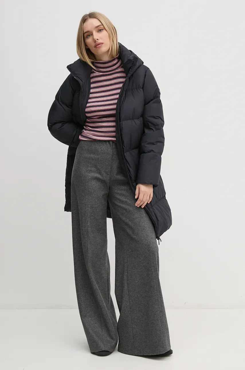 Лонгслив Pepe Jeans EFELINA женский цвет красный с полугольфом PL505936 Лонгслив Pepe Jeans EFELINA женский цвет красный с полугольфом PL505936
