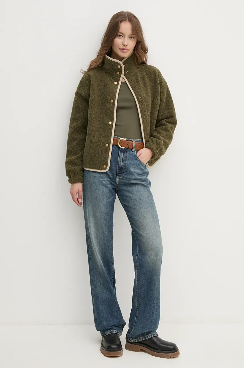 Лонгслив Pepe Jeans FINNY женский цвет зелёный PL505955 Лонгслив Pepe Jeans FINNY женский цвет зелёный PL505955