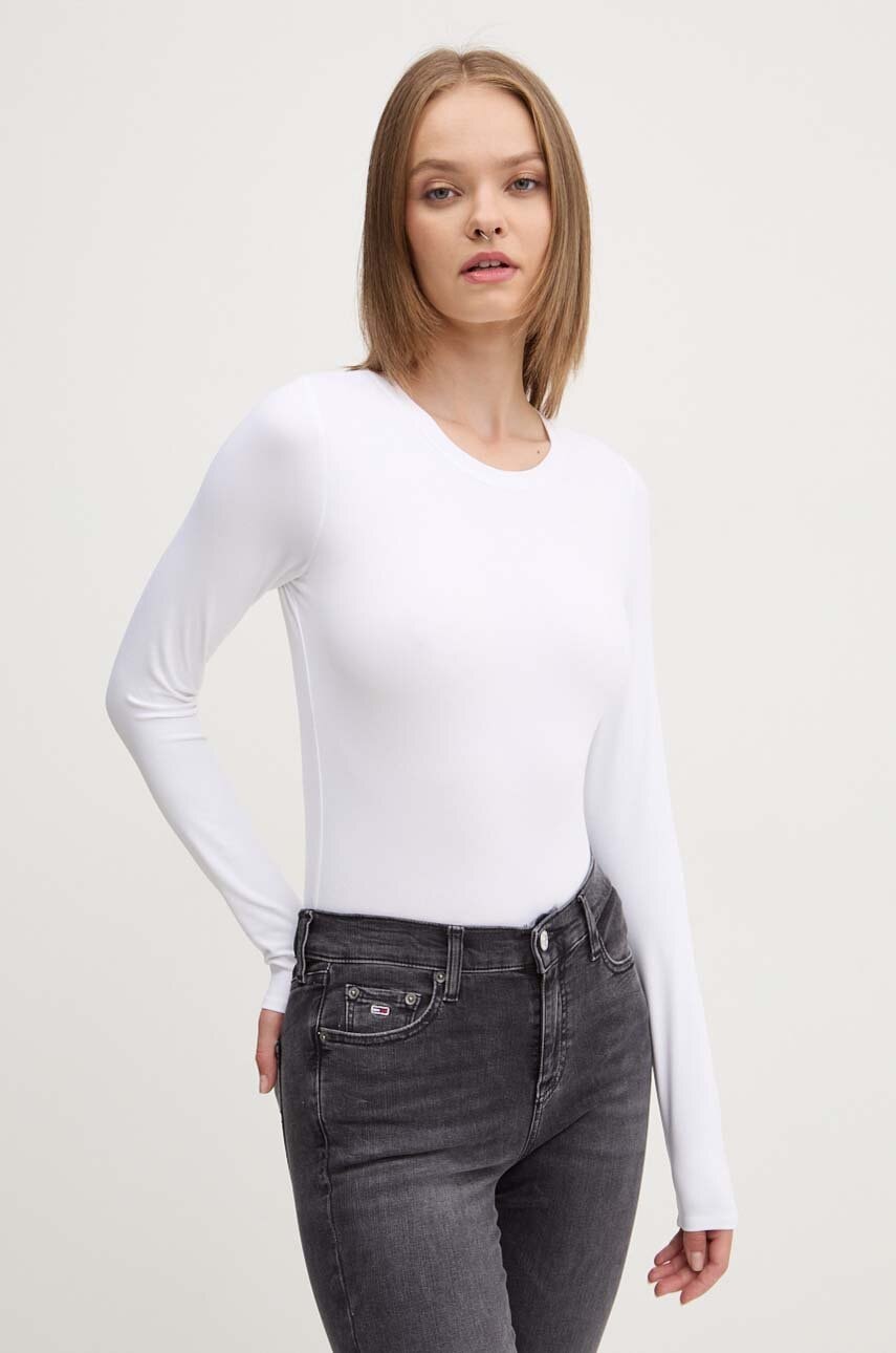 

Блуза с дълги ръкави Hollister Co. в бяло KI339-3621, Бял