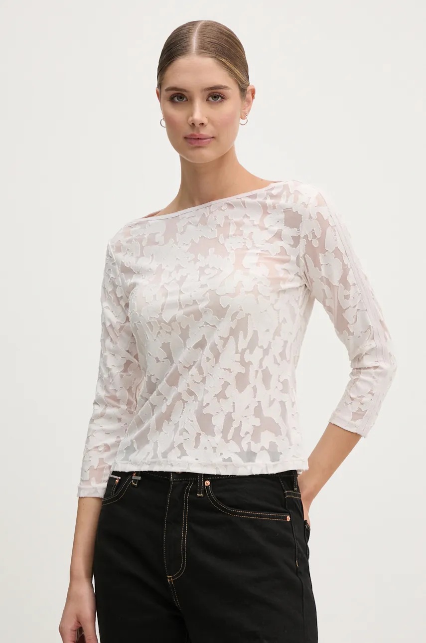 

Блуза Sisley в бежово с изчистен дизайн 33LZL106O, Бежов