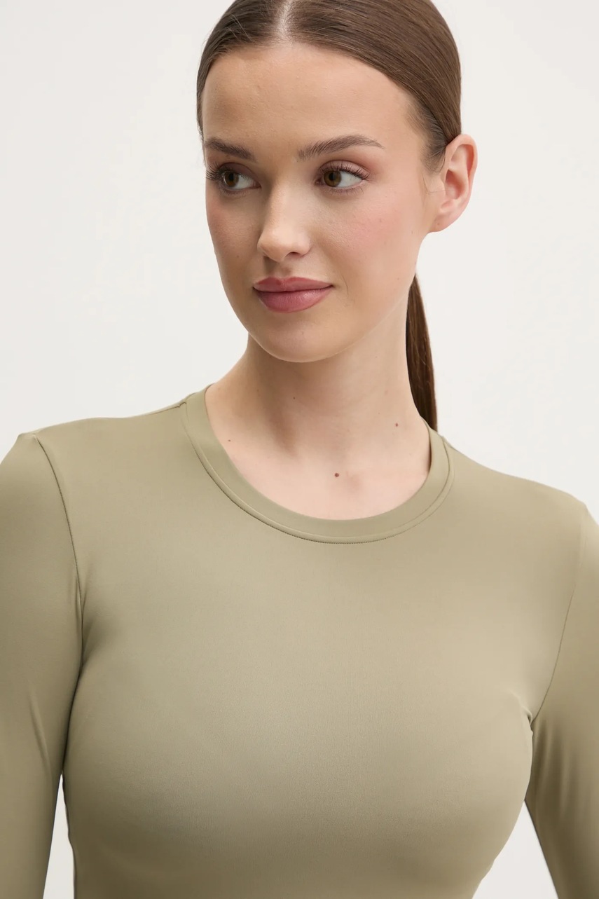 Μακρυμάνικο P.E Nation Foundation LS χρώμα: πράσινο, 243L265 φωτογραφία