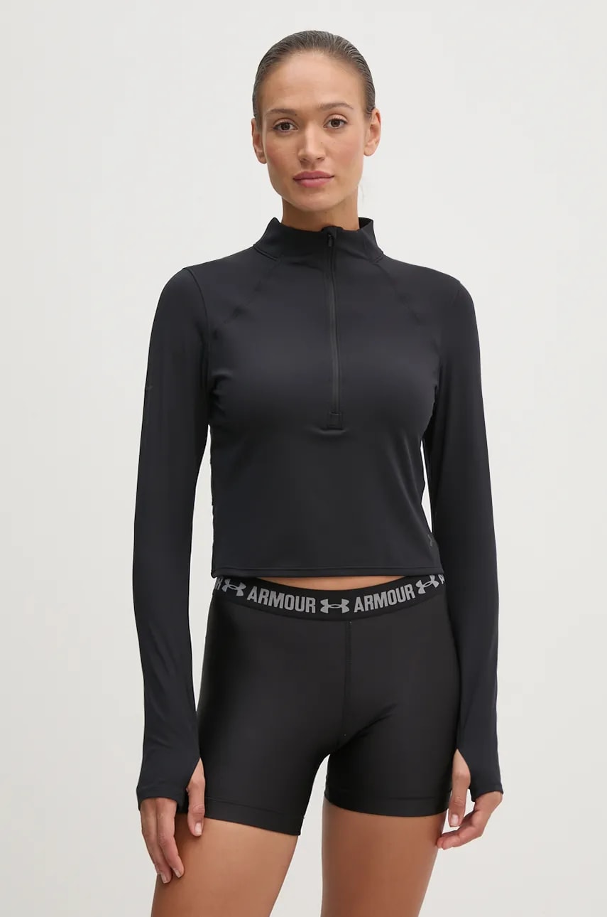 Under Armour hanorac de jogging Launch Elite culoarea negru, 1386338 Under Armour hanorac de jogging Launch Elite culoarea negru, 1386338