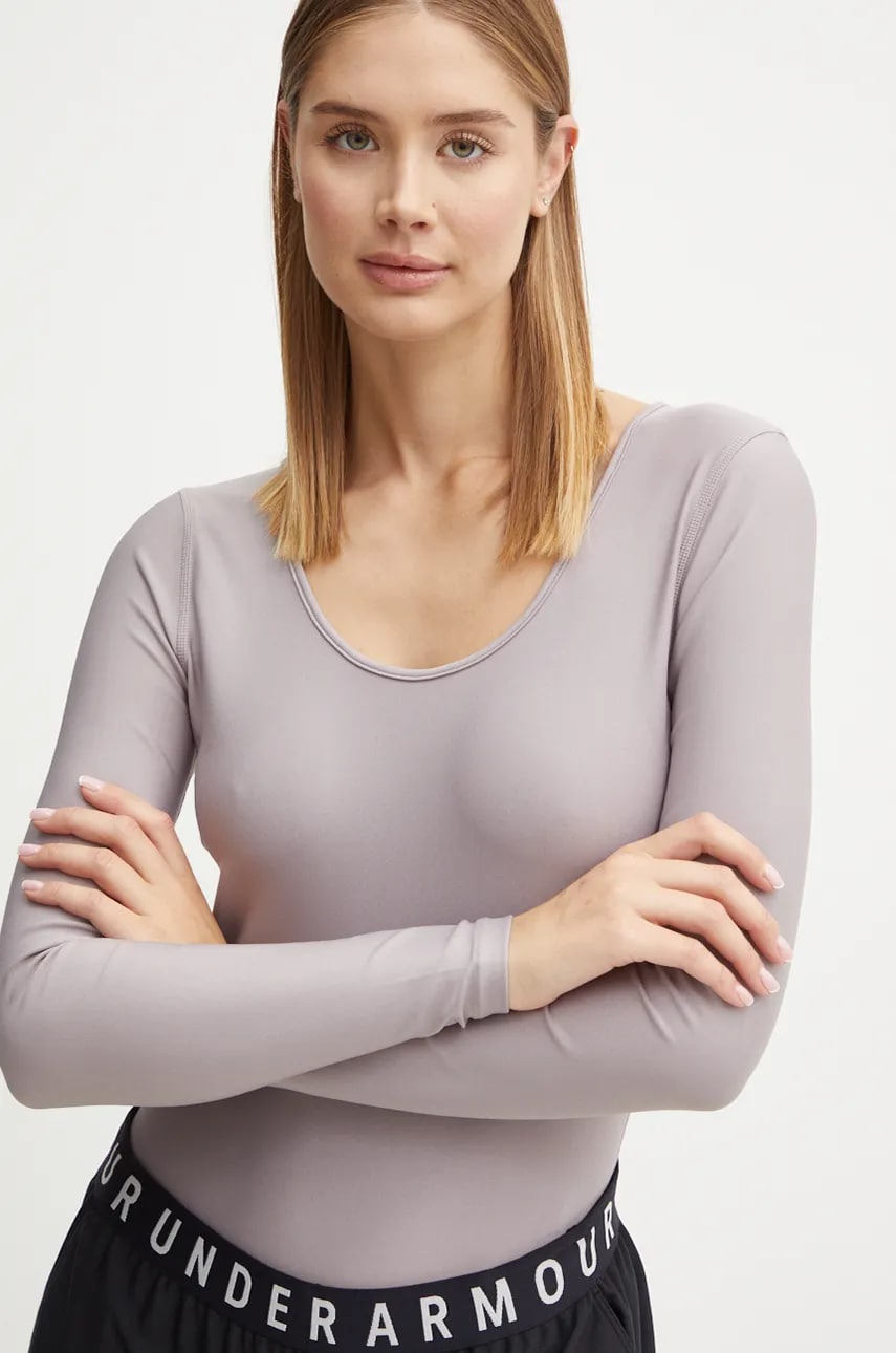 Under Armour body trening Vanish Leotard culoarea violet, 1387910