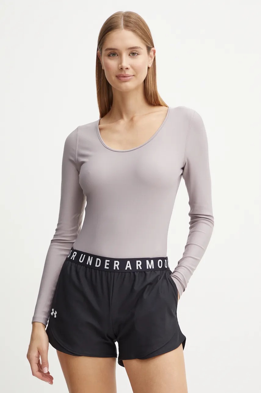 Κορμάκι προπόνησης Under Armour Vanish Leotard χρώμα: μοβ, 1387910 φωτογραφία