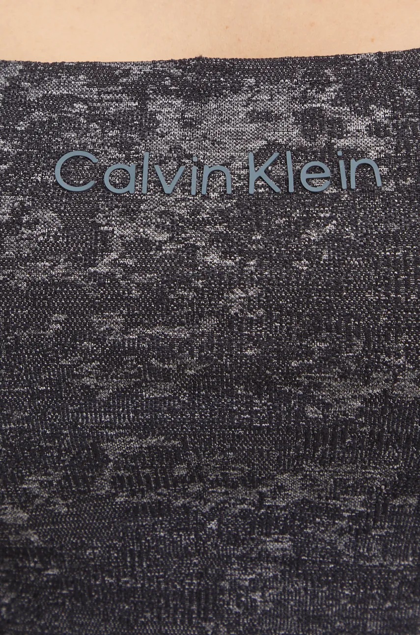 Μακρυμάνικο προπόνησης Calvin Klein Performance χρώμα: μαύρο, 00GWF4K201 φωτογραφία