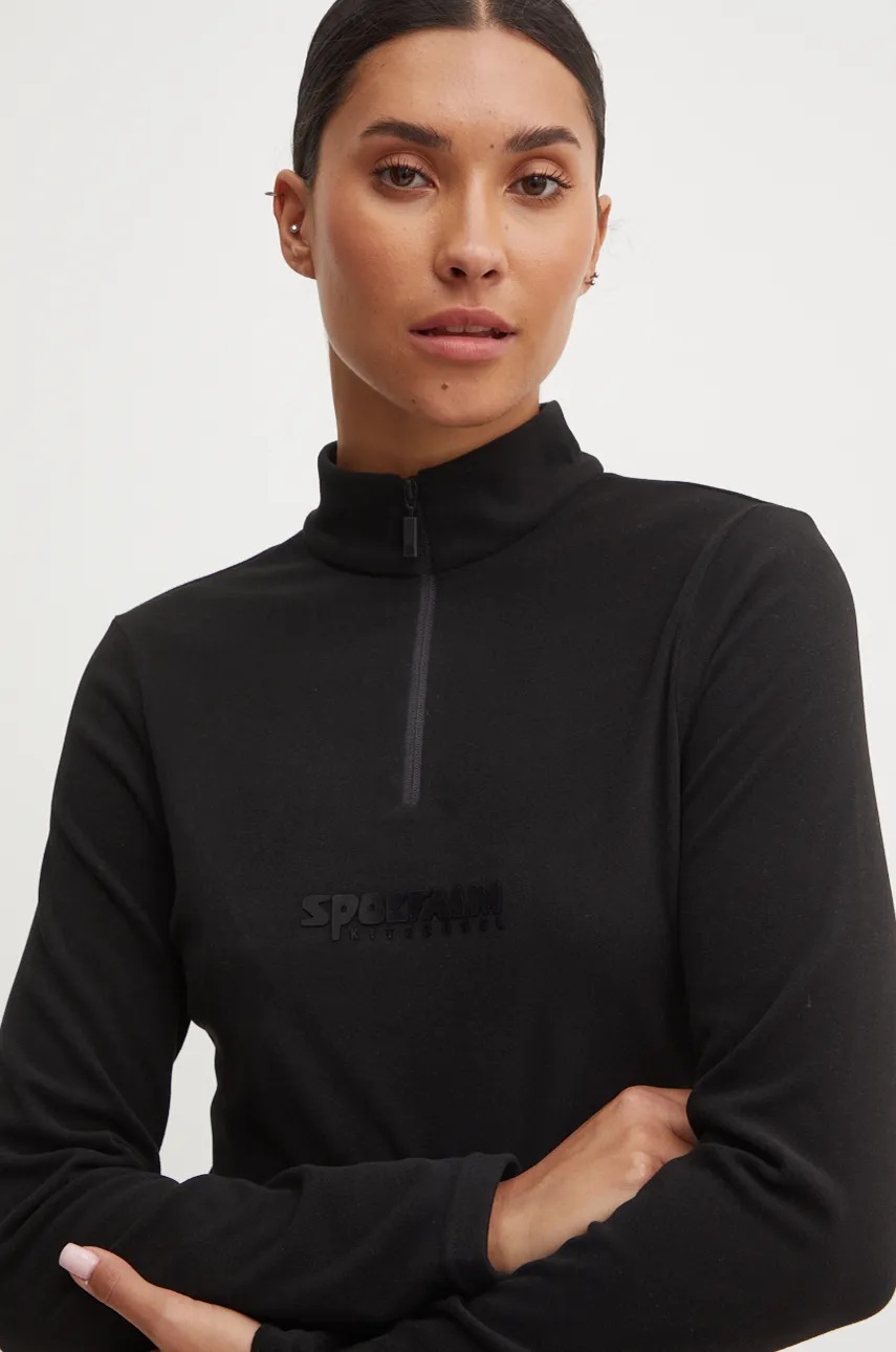 Μπλουζάκι Sportalm χρώμα: μαύρο, 1812603721 φωτογραφία