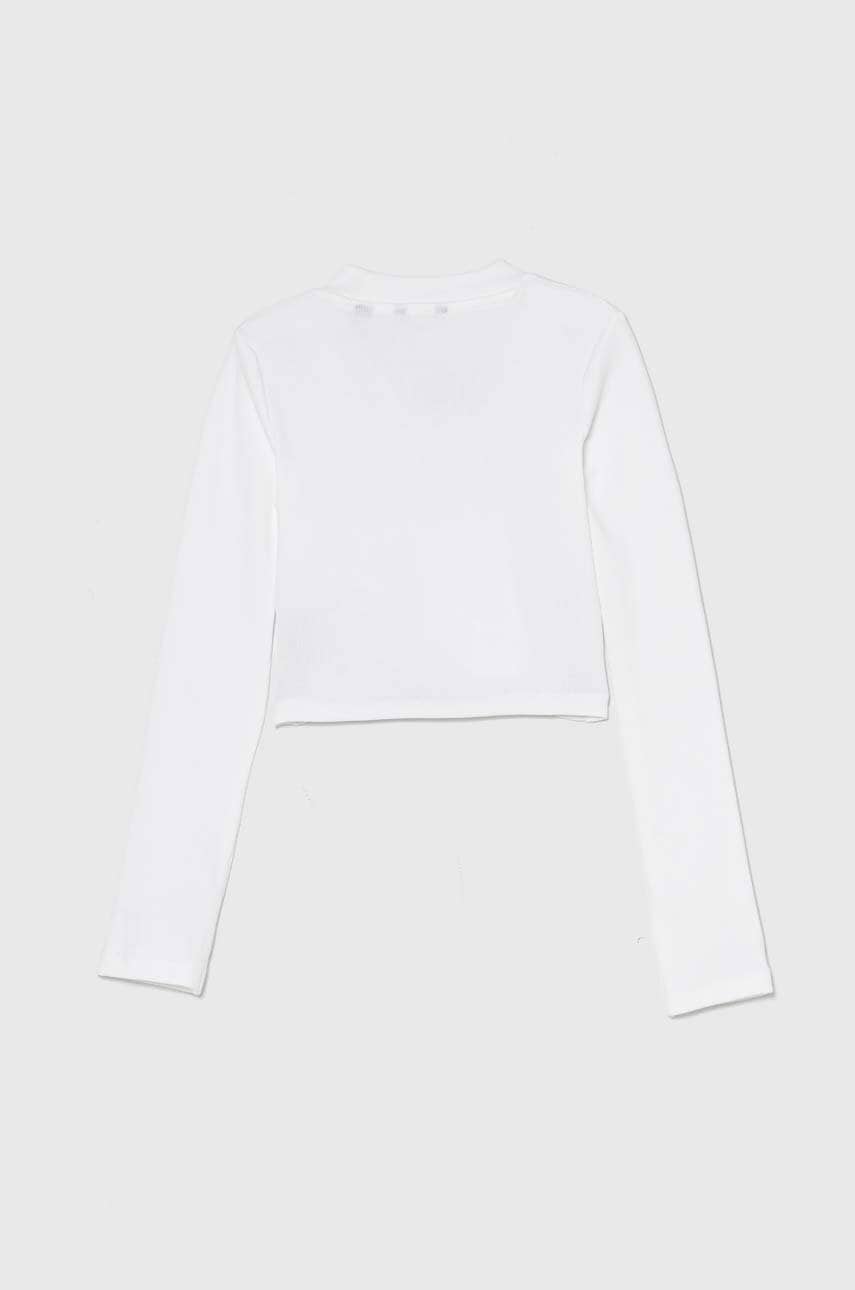 Детский лонгслив Guess цвет белый J4YI49 KBZP4 Детский лонгслив Guess цвет белый J4YI49 KBZP4