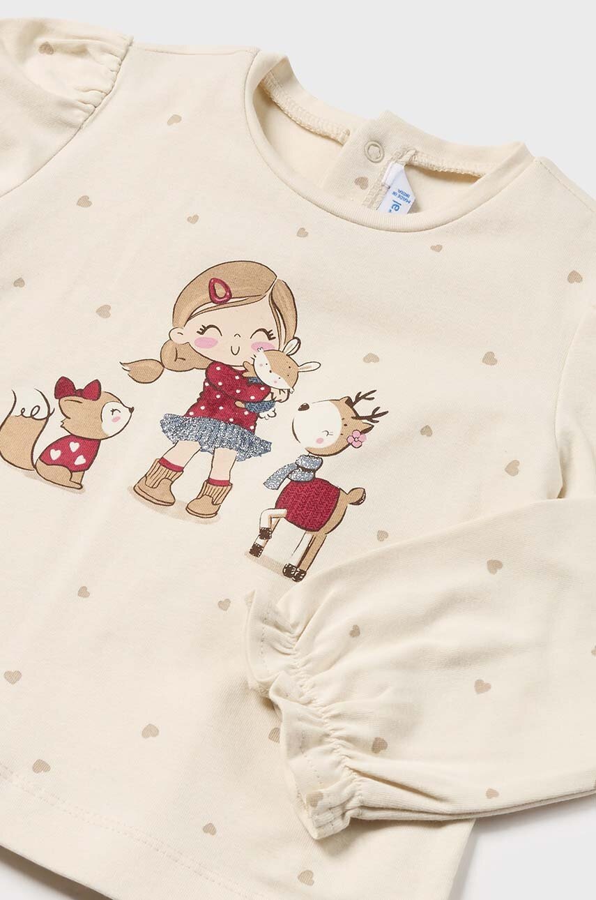 Лонгслив для младенцев Mayoral цвет красный 2049