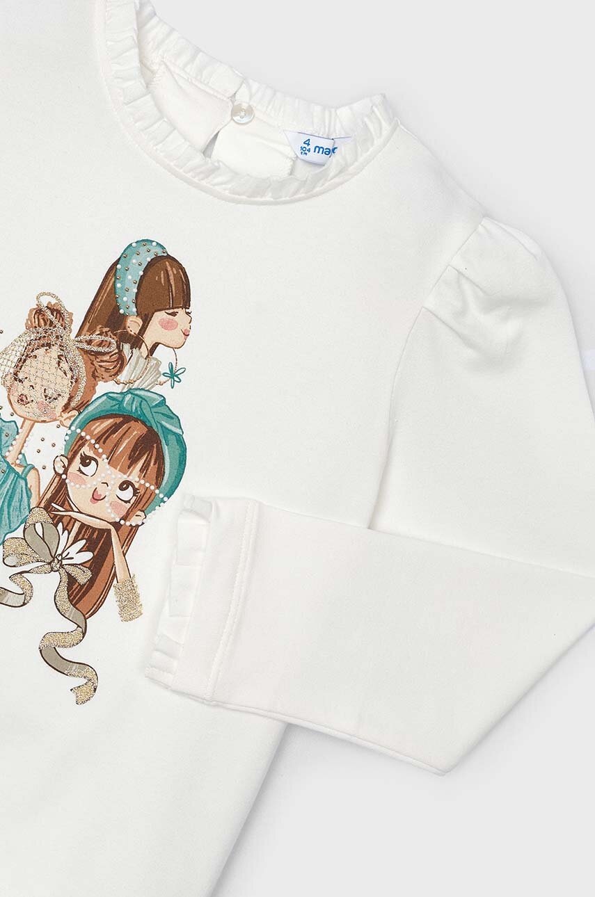 Детский лонгслив Mayoral цвет бирюзовый 4065 Детский лонгслив Mayoral цвет бирюзовый 4065