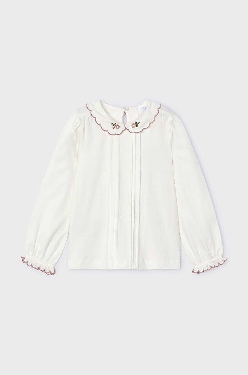 Mayoral bluza copii culoarea roz, cu imprimeu, 4116 Mayoral bluza copii culoarea roz, cu imprimeu, 4116