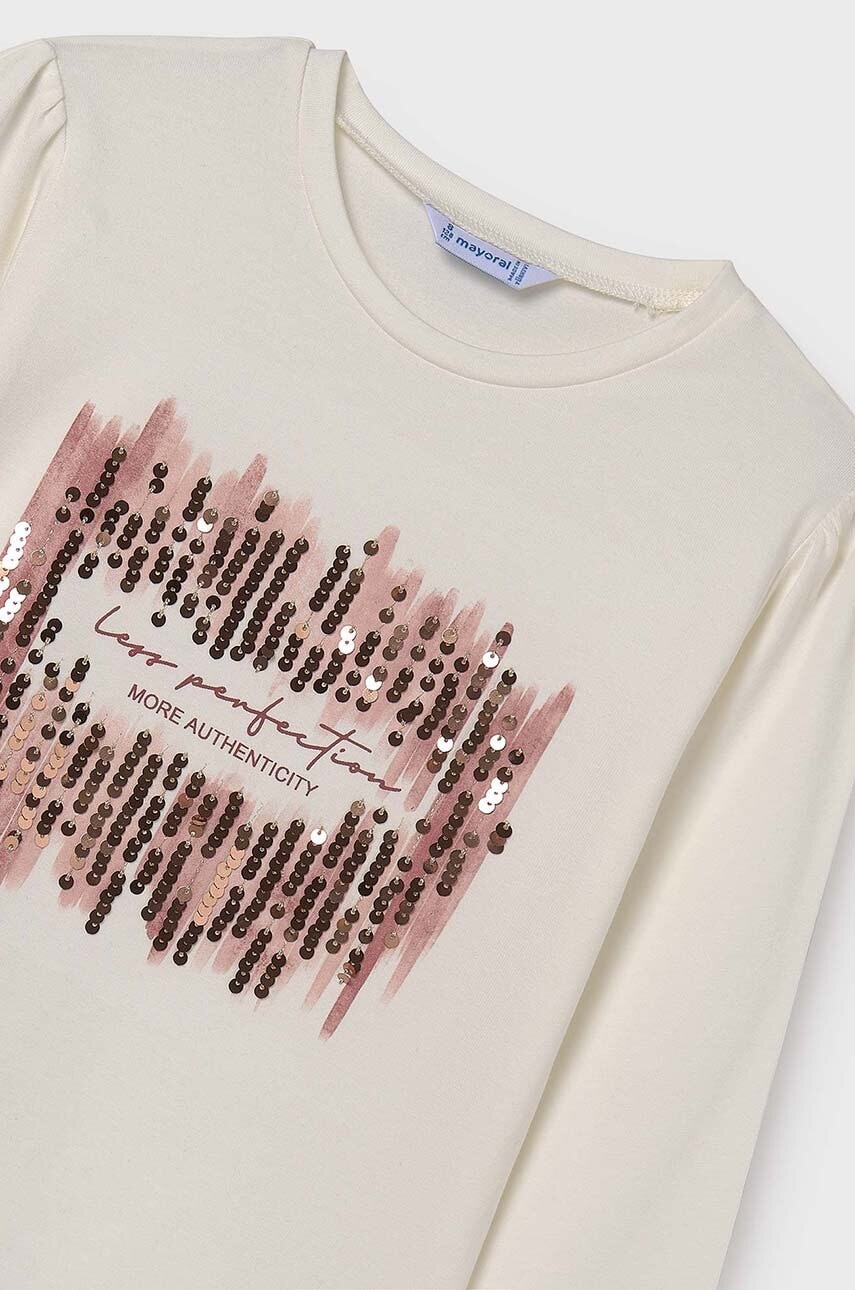 Детский лонгслив Mayoral цвет розовый 7003 Детский лонгслив Mayoral цвет розовый 7003