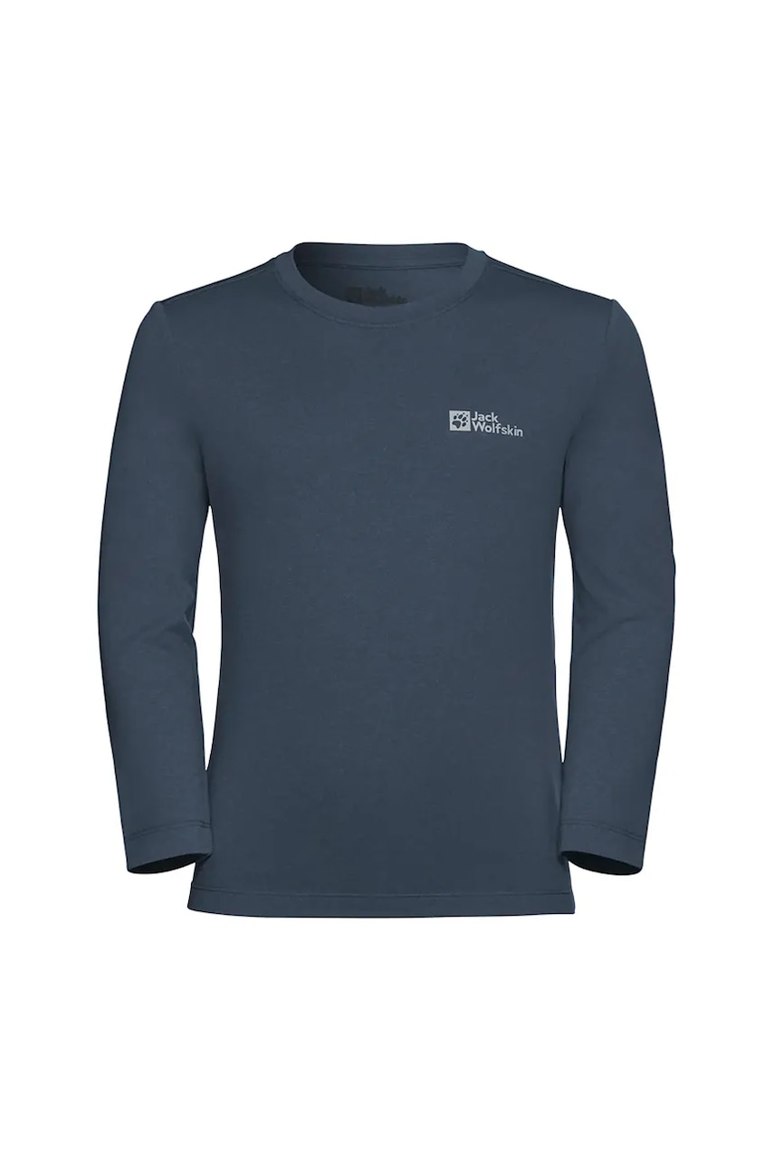 Jack Wolfskin longsleeve copii melanj, 1610321