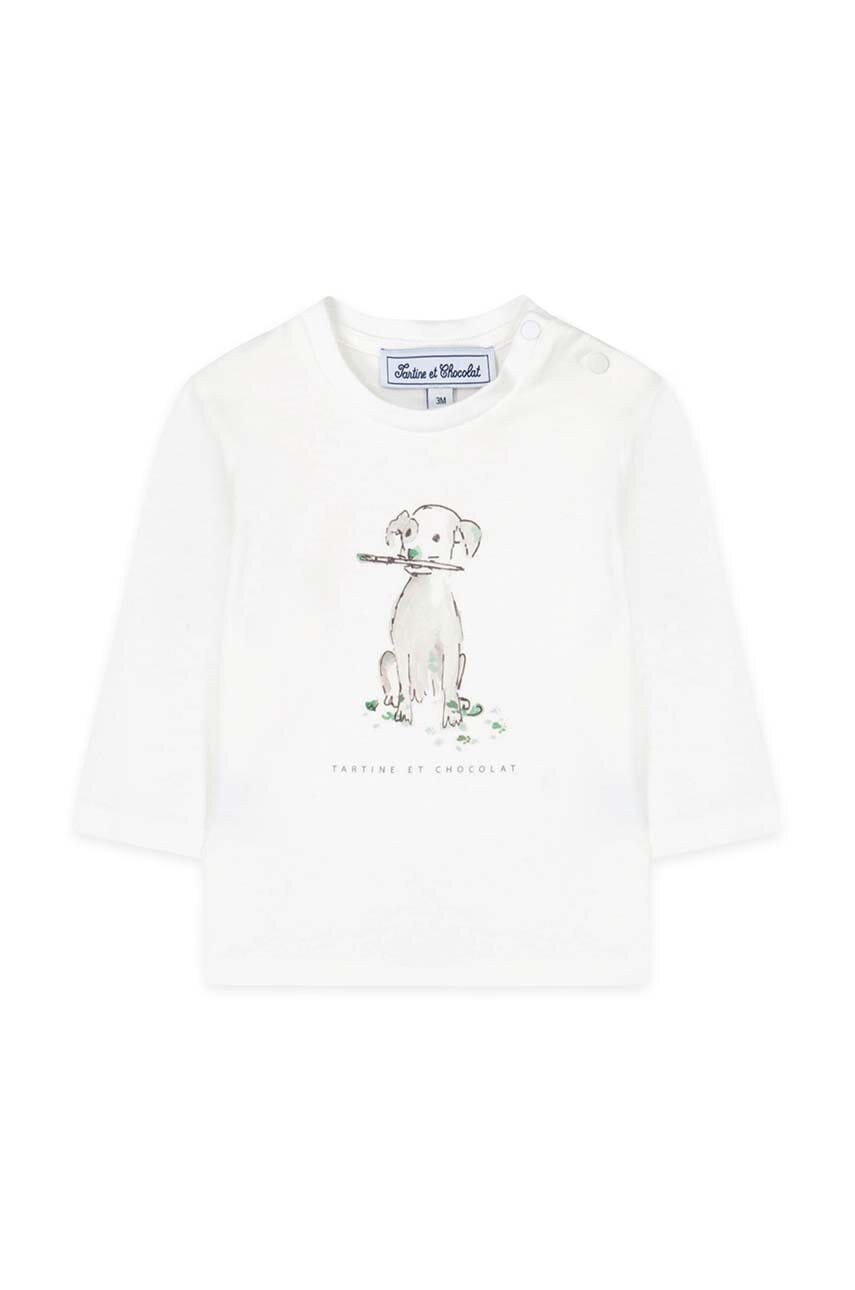 Дитячий бавовняний лонгслів Tartine et Chocolat в Житомирі Дитячий бавовняний лонгслів Tartine et Chocolat в Житомирі