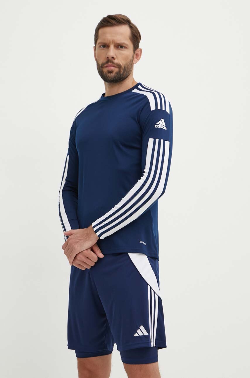adidas Performance mânecă lungă de antrenament Squadra 21 culoarea albastru marin, modelator, GN5790