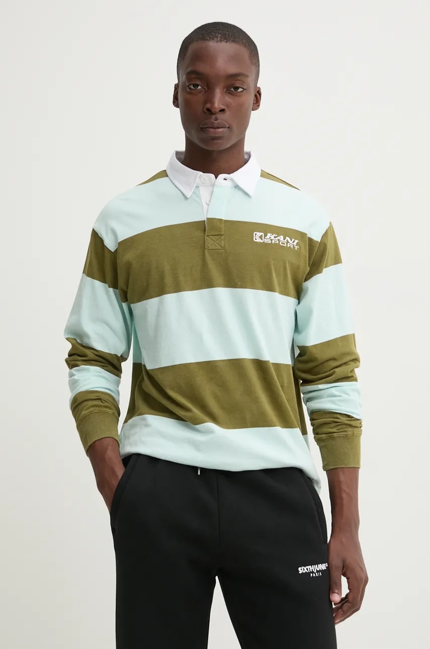 Karl Kani longsleeve din bumbac modelator, 60230003