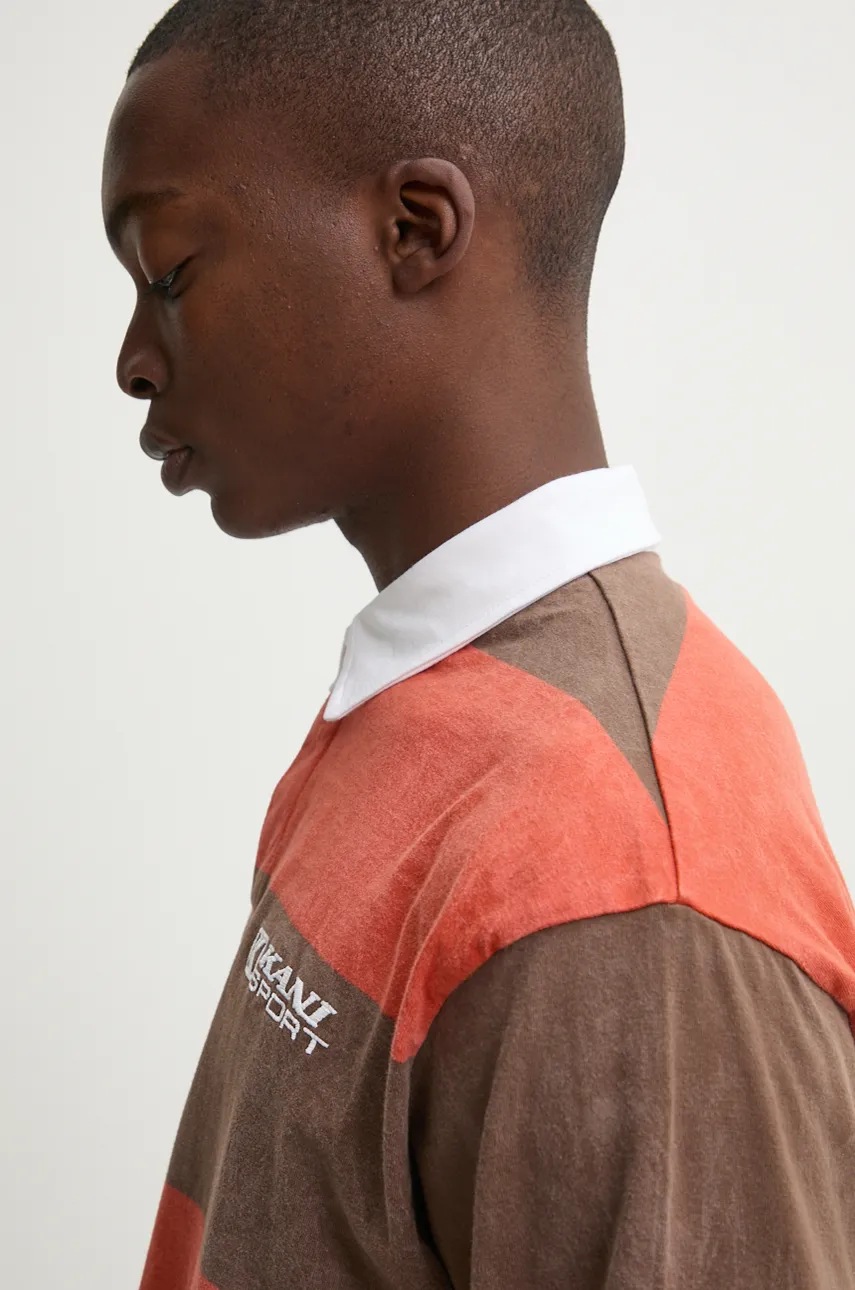 Βαμβακερή μπλούζα με μακριά μανίκια Karl Kani φωτογραφία