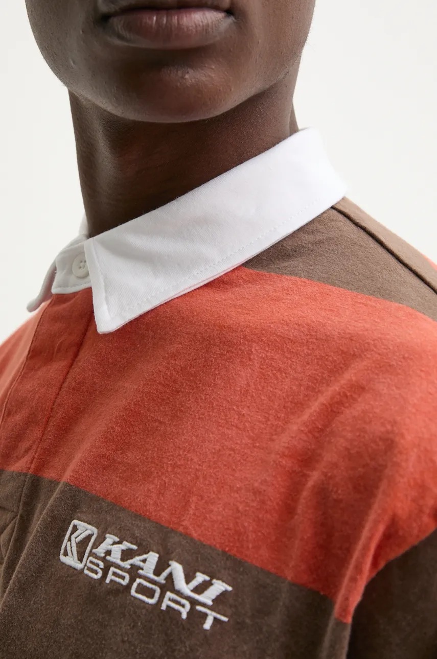 Βαμβακερή μπλούζα με μακριά μανίκια Karl Kani φωτογραφία