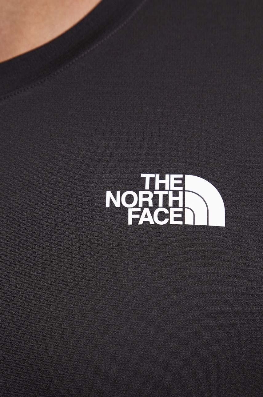 Αθλητικό μακρυμάνικο The North Face 24/7 χρώμα: μαύρο, NF0A894AJK31 φωτογραφία