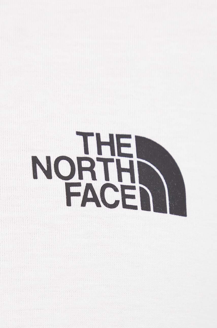 Longsleeve The North Face L/S Easy Tee χρώμα: άσπρο, NF0A8A6FFN41 φωτογραφία