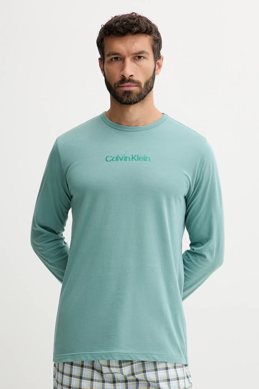 Levně Tričko Calvin Klein Underwear pánské, černá barva, 000NM2771E