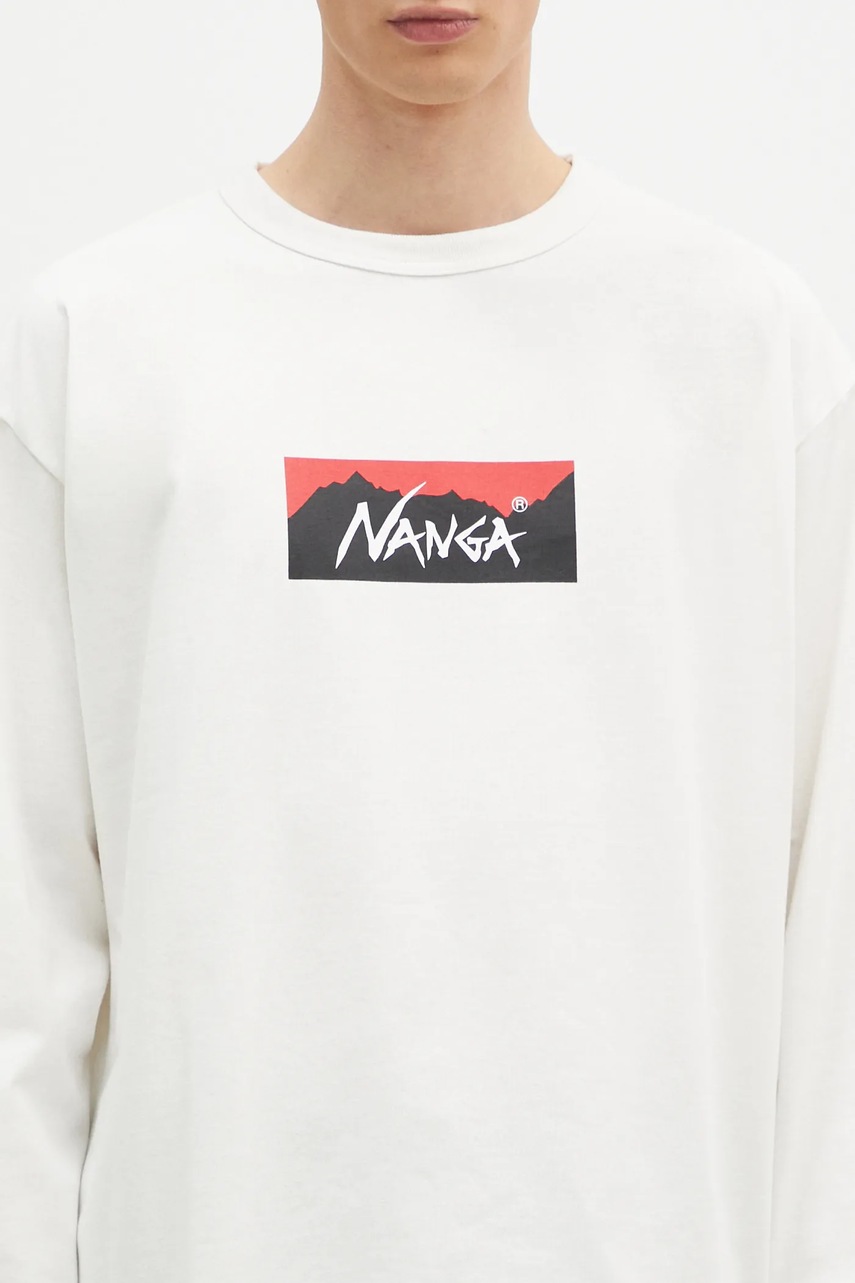Nanga longsleeve Eco Hybrid Box Logo Longsleeve (zdjęcie 4)