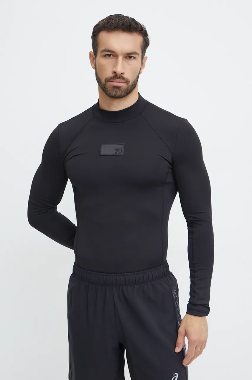 EA7 Emporio Armani mânecă lungă de antrenament culoarea negru, cu turtleneck, PJ6LZ.6DUT03