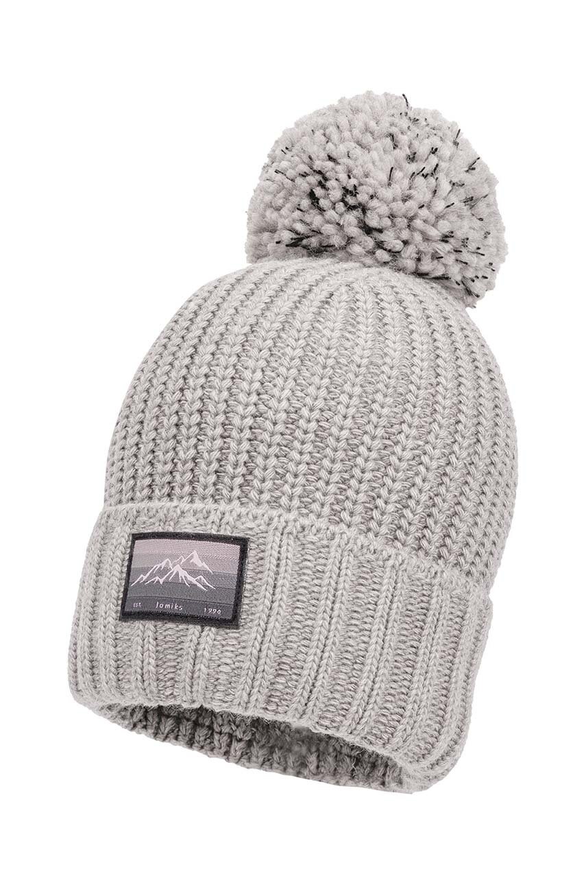 Jamiks caciula copii ANTON IV culoarea gri, JZH029