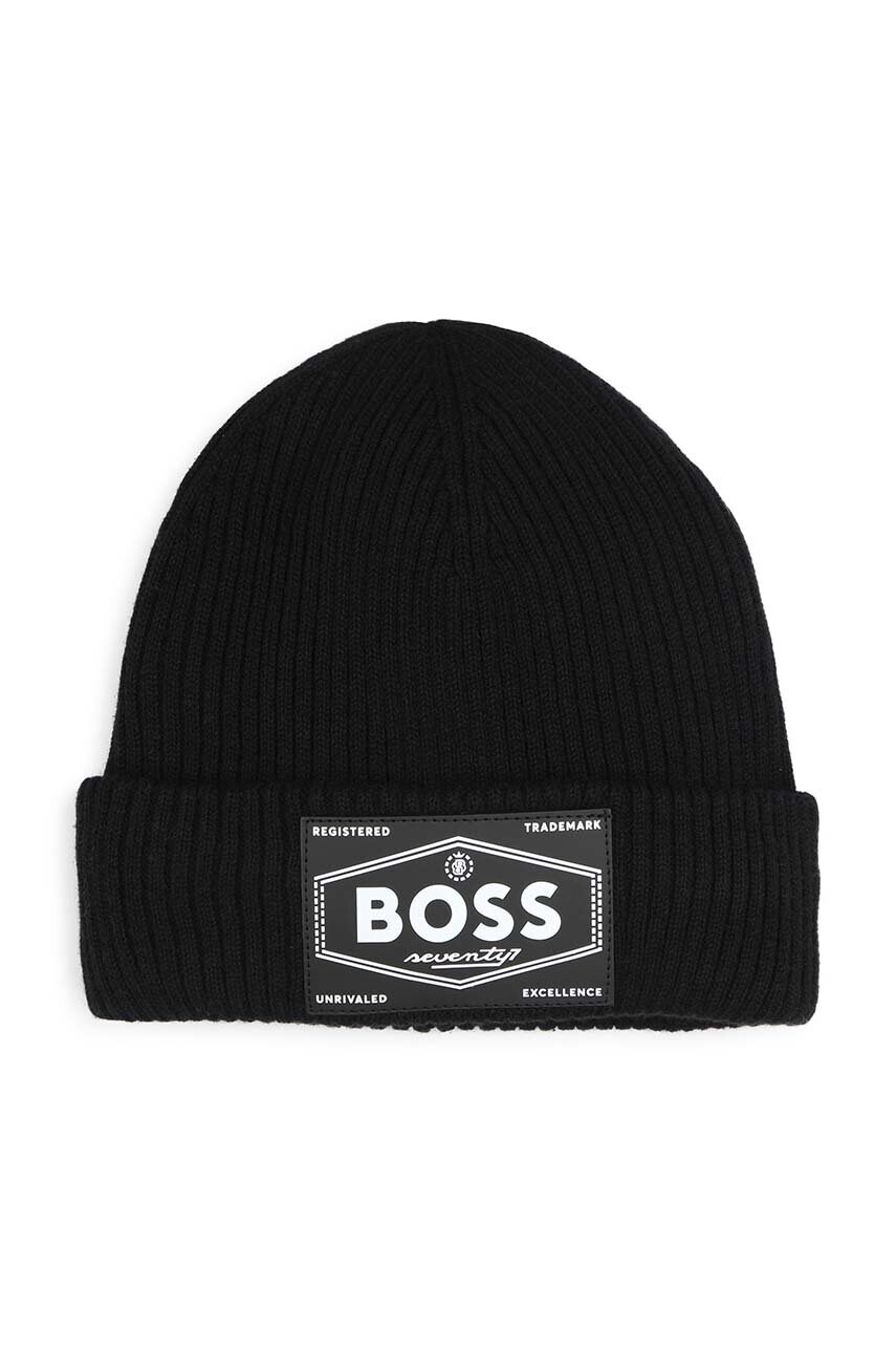 

Детска шапка BOSS в черно J51567, Черен