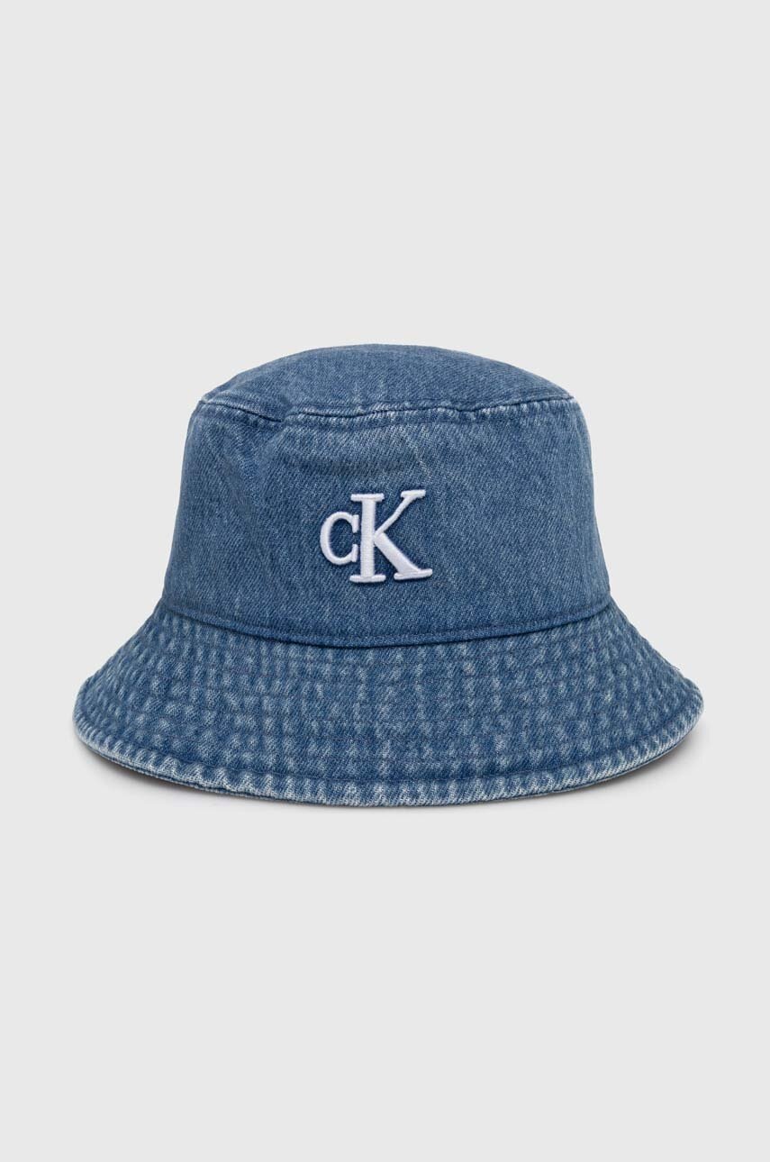 

Дънкова капела Calvin Klein Jeans в синьо от памук K60K612380, Син