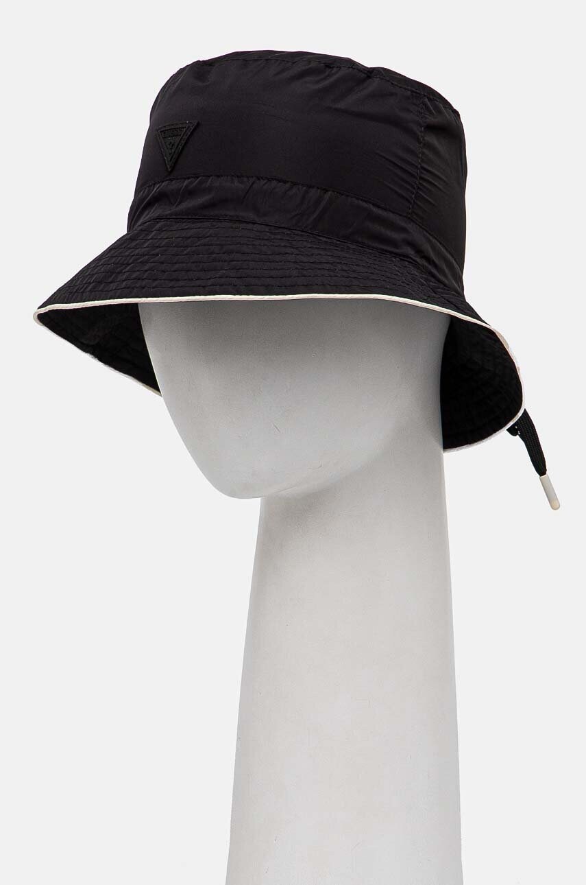 Levně Klobouk Guess černá barva, AW5157 NYL03