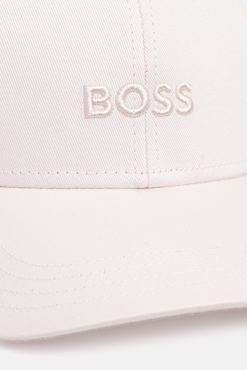 BOSS Čiapka so šiltom dámska bavlnená Ari