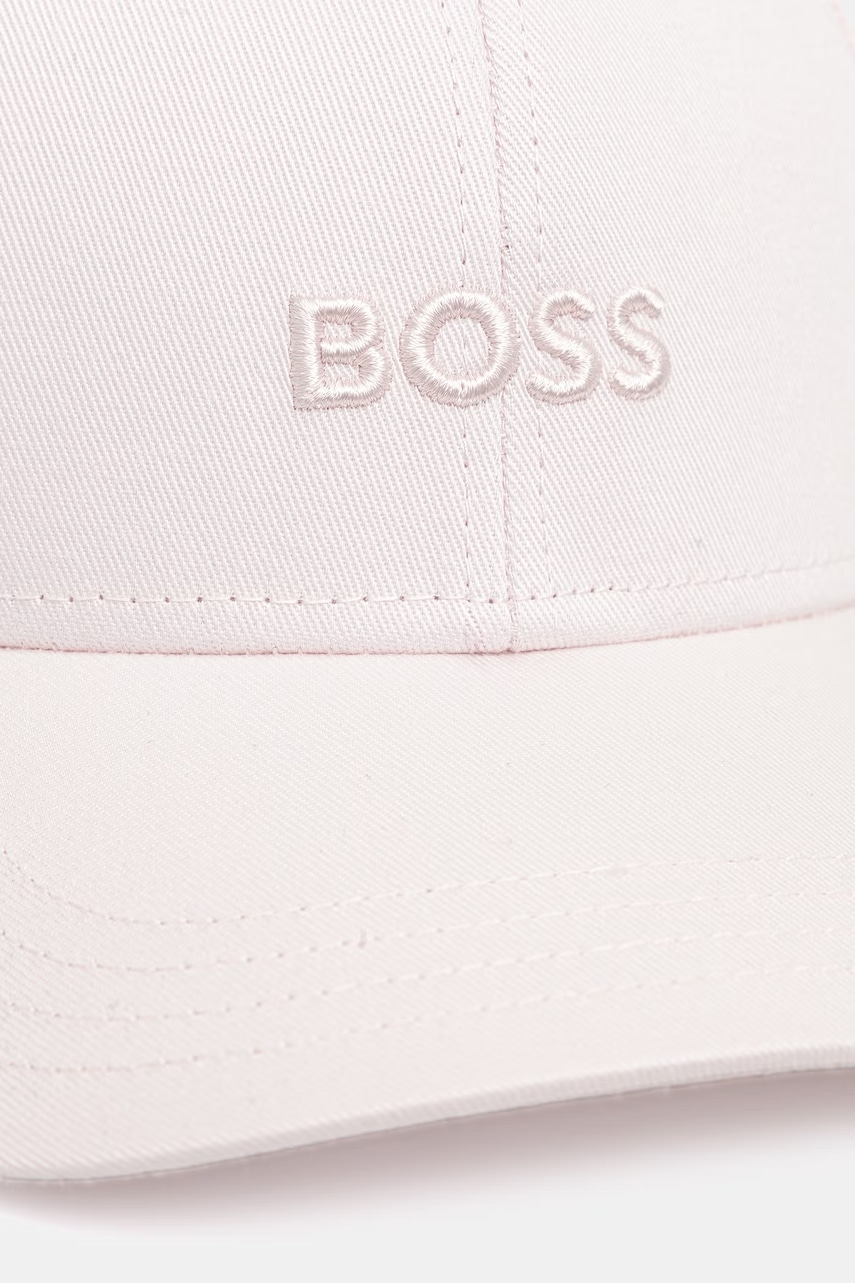 BOSS Čiapka so šiltom dámska bavlnená Ari