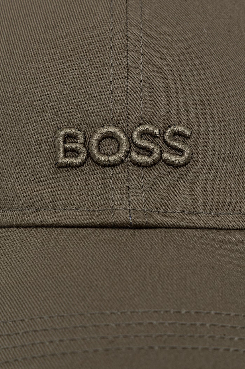 BOSS Καπέλο με γείσο γυναικείο βαμβακερό Ari
