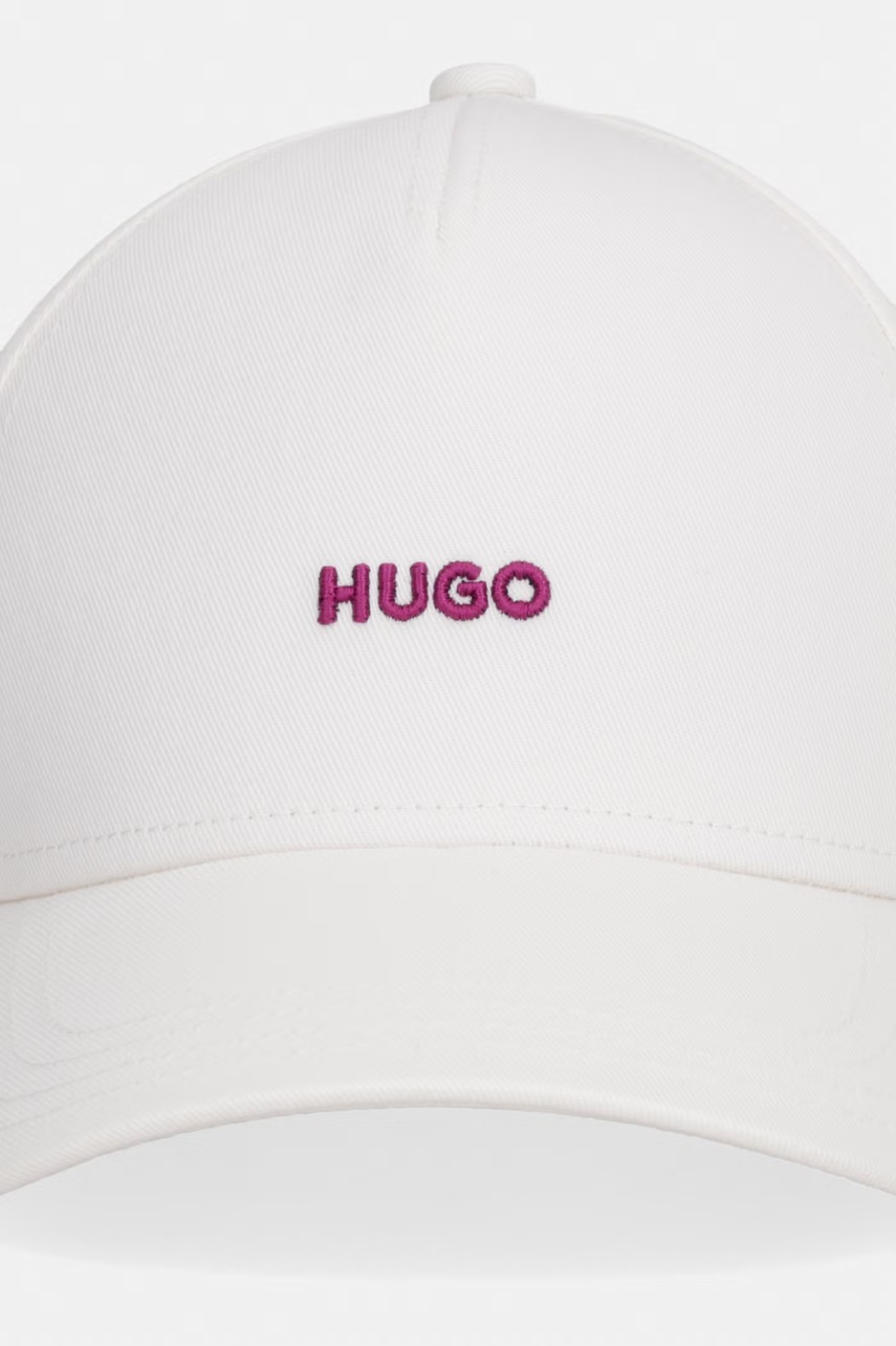 HUGO čiapka so šiltom dámska bavlnená Cara