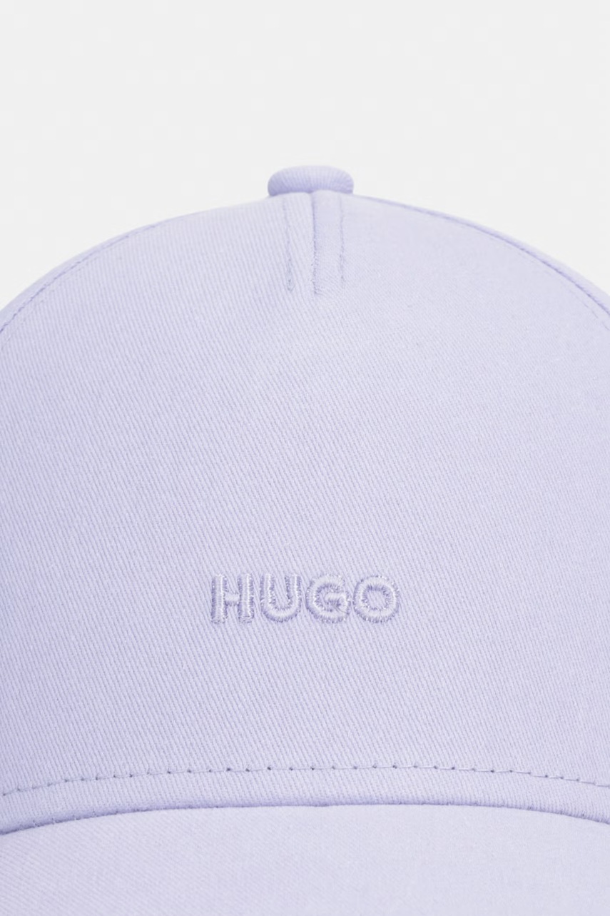 HUGO čiapka so šiltom dámska bavlnená Cara