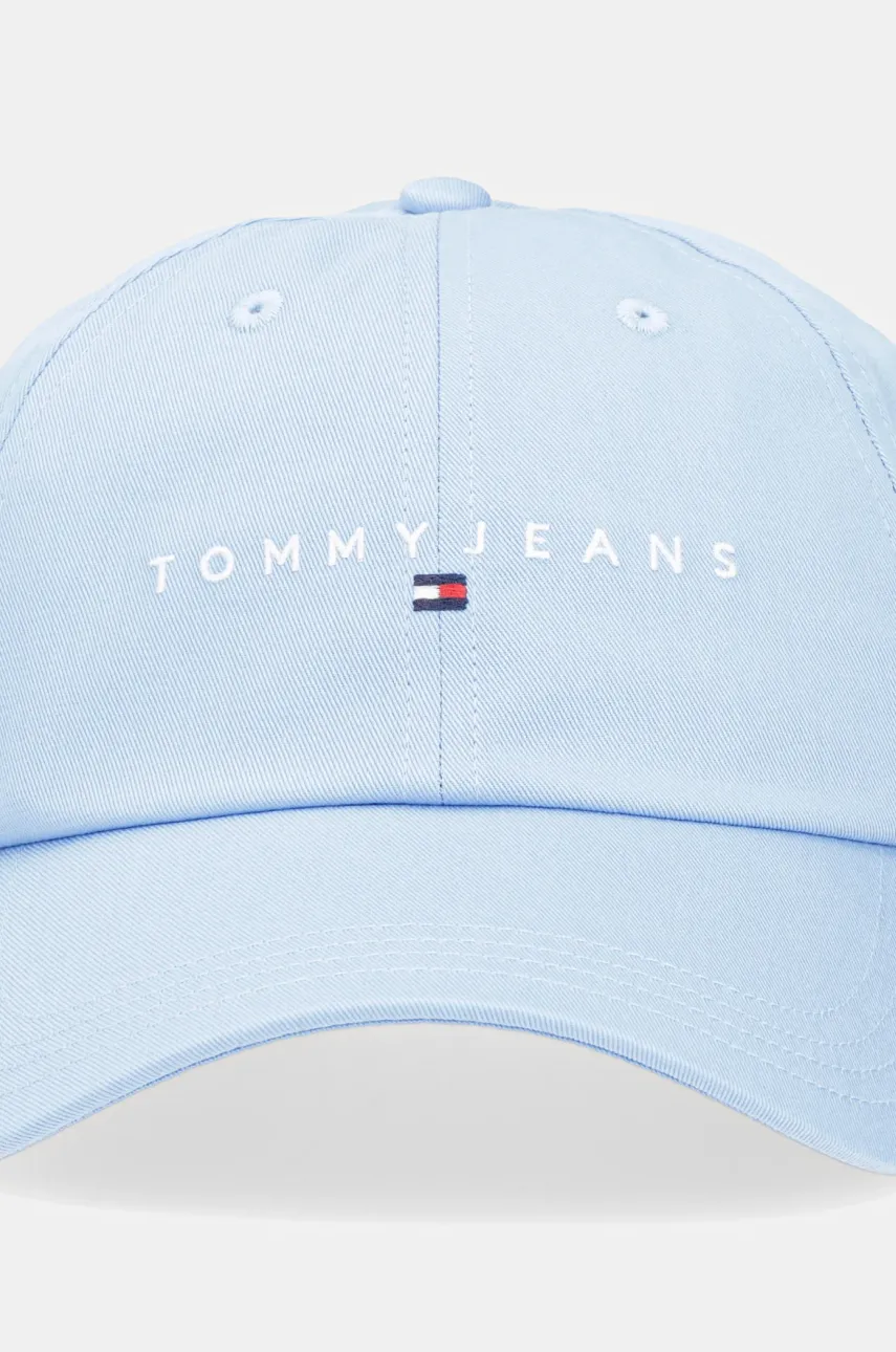 Pamučna Kapa Sa šiltom Tommy Jeans S Aplikacijom, AW0AW16868