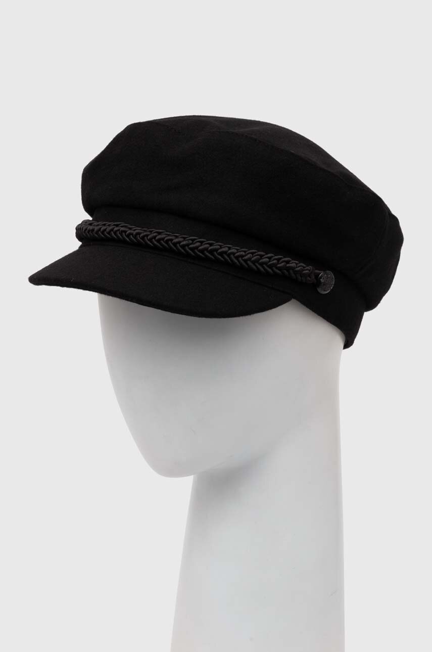 Lauren Ralph Lauren kaszkiet wełniany kolor czarny wełniany 454953637