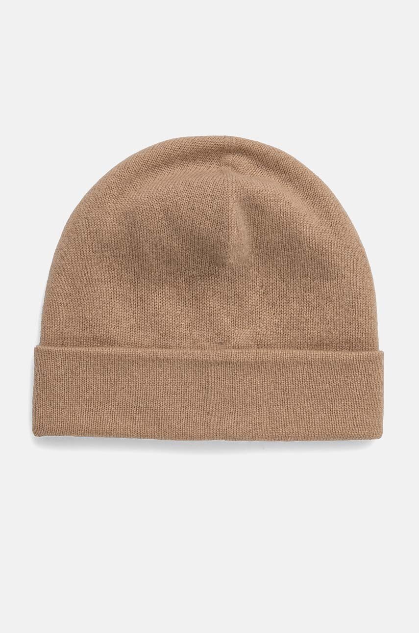 

Кашмирена шапка Weekend Max Mara в бежово от вълна 2425576045600, Бежов