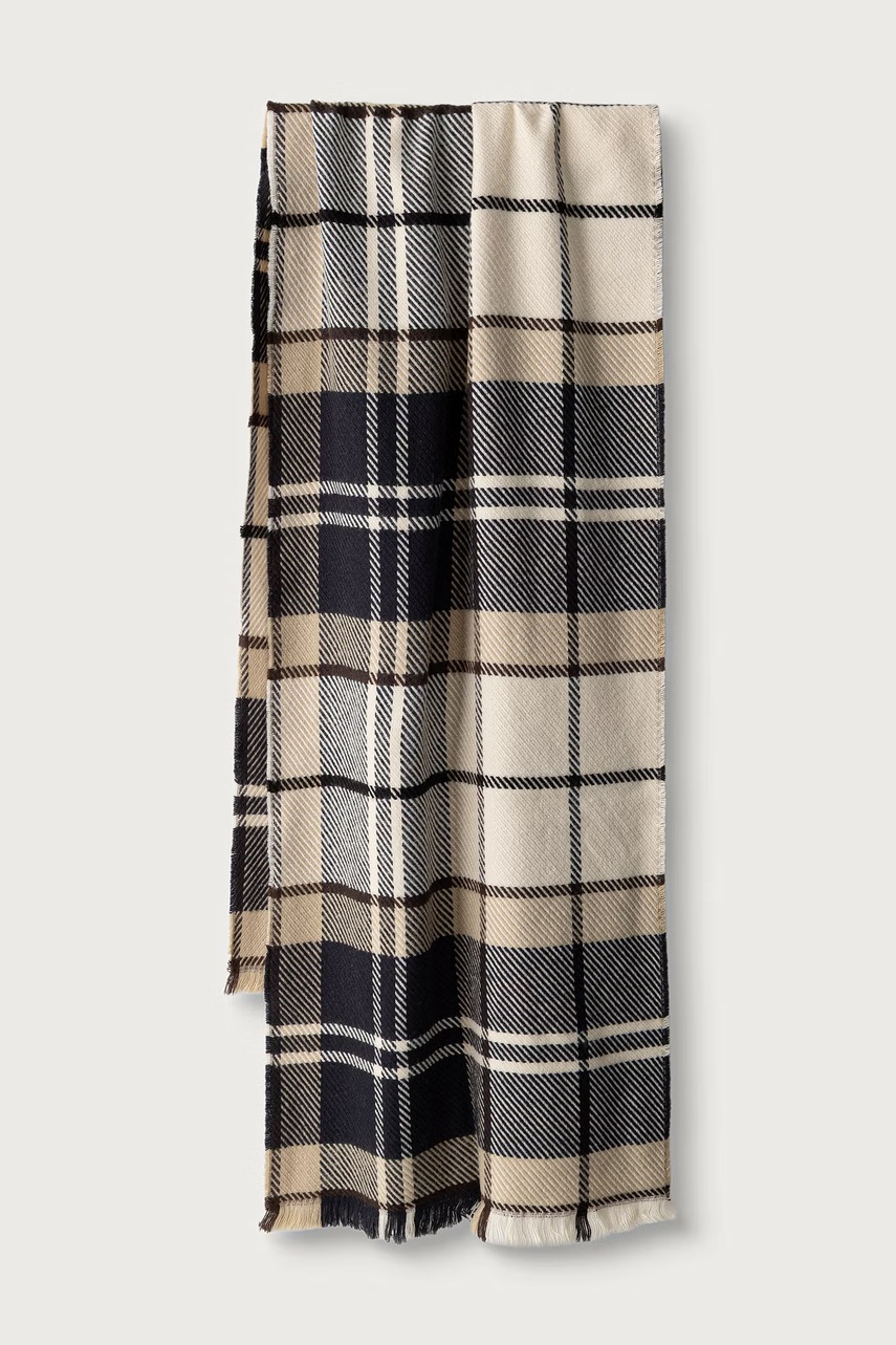 Barbour  шапка и шал дамски