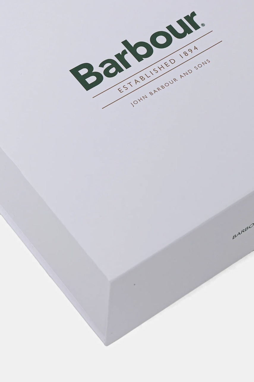 Σκούφος και κασκόλ Barbour χρώμα: τιρκουάζ, LGS0094 φωτογραφία