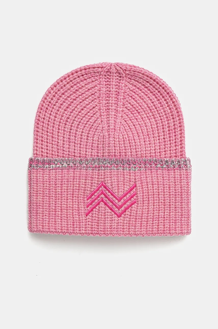 

Шапка Missoni в розово от плътен трикотаж от вълна CP00WOD9829, Розов