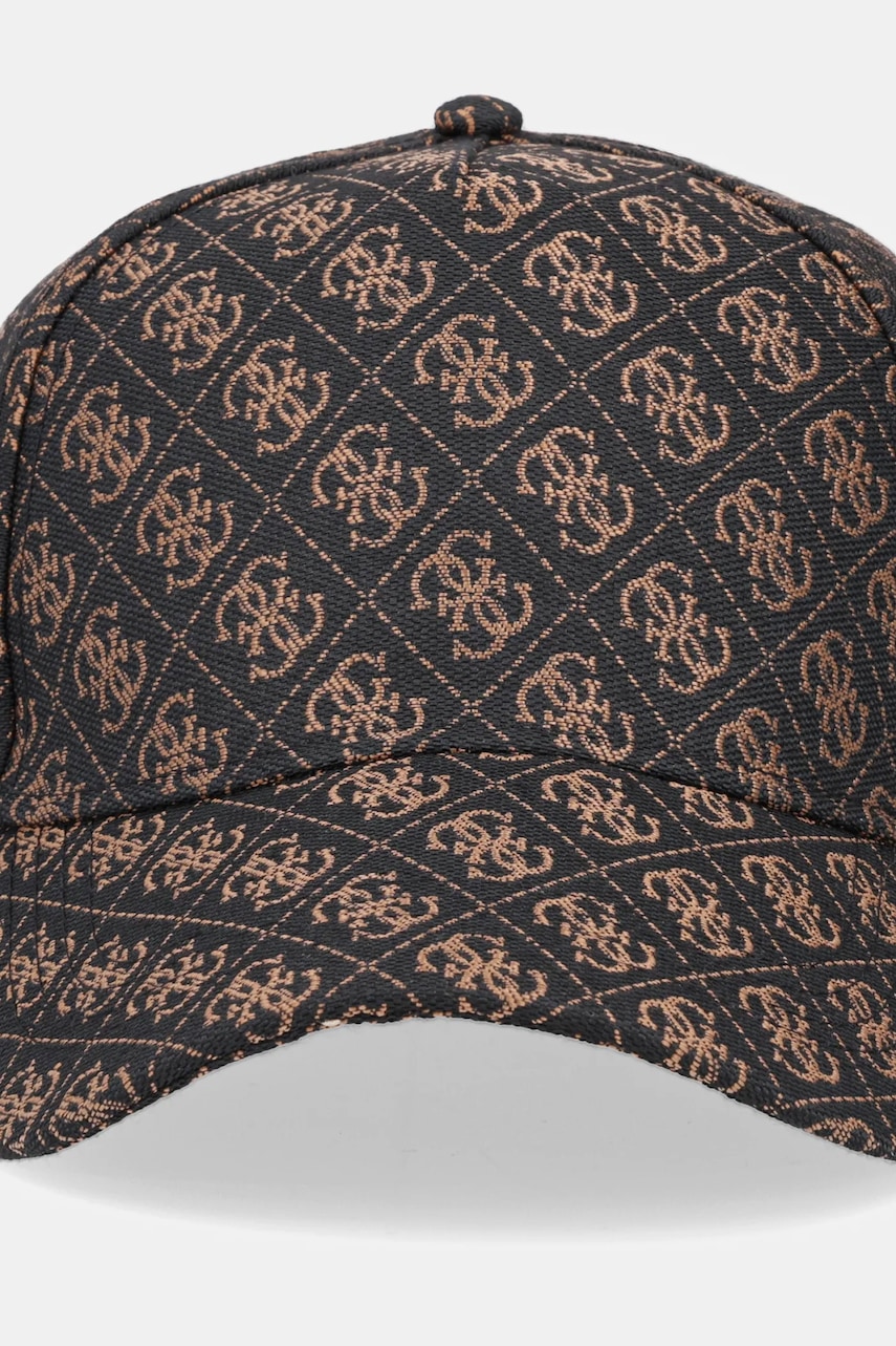 Кепка Guess цвет коричневый узор AW5184 POL03 Кепка Guess цвет коричневый узор AW5184 POL03
