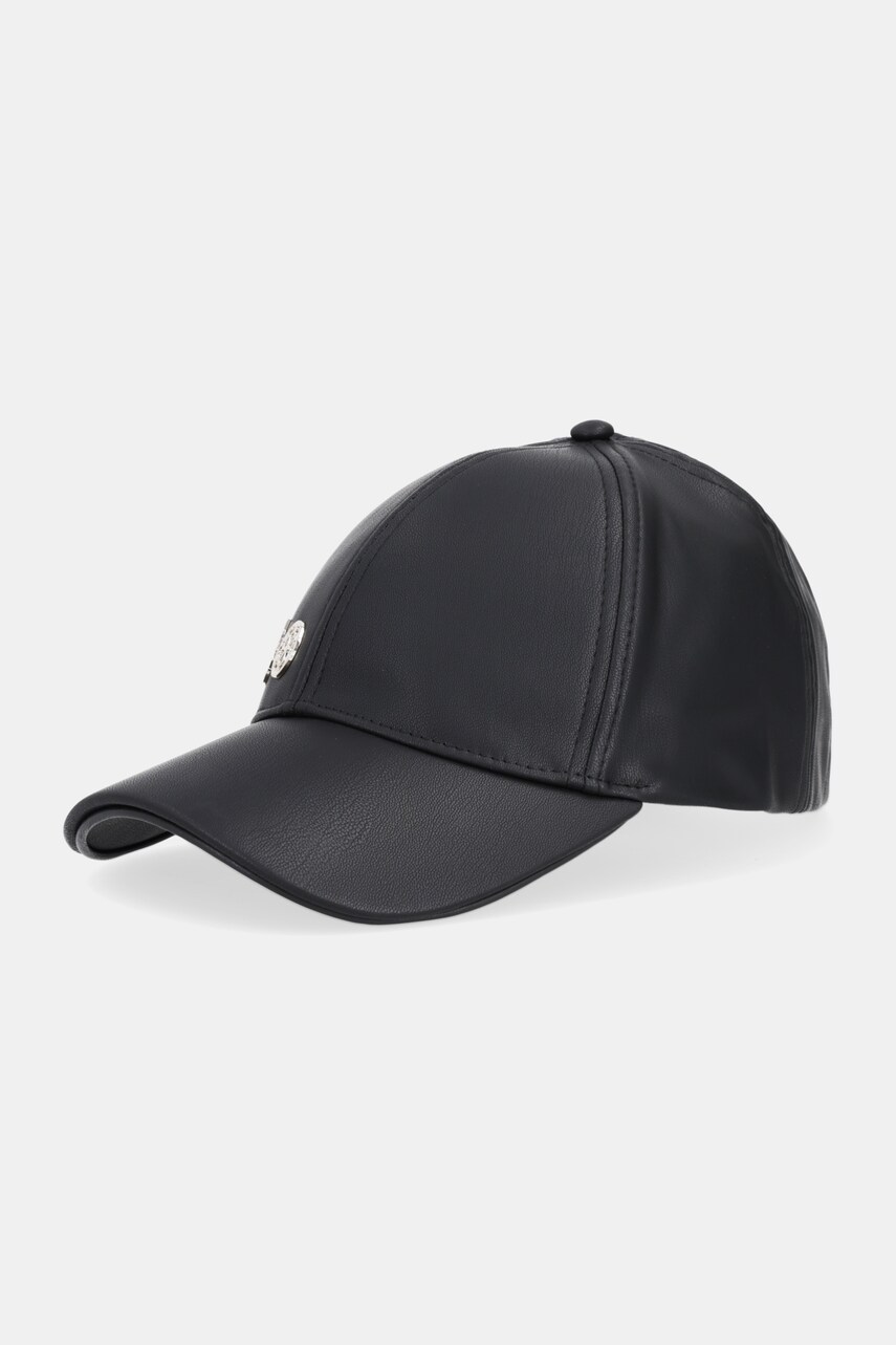 Levně Kšiltovka Guess černá barva, s aplikací, AW5185 POL03